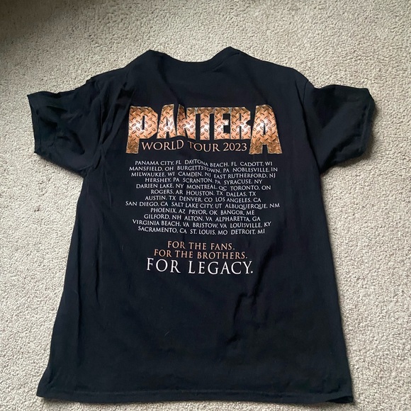 PANTERA World Tour 2023 Shirt - Picture 3 of 3
